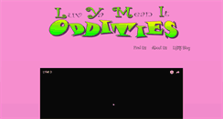 Desktop Screenshot of lymioddities.com